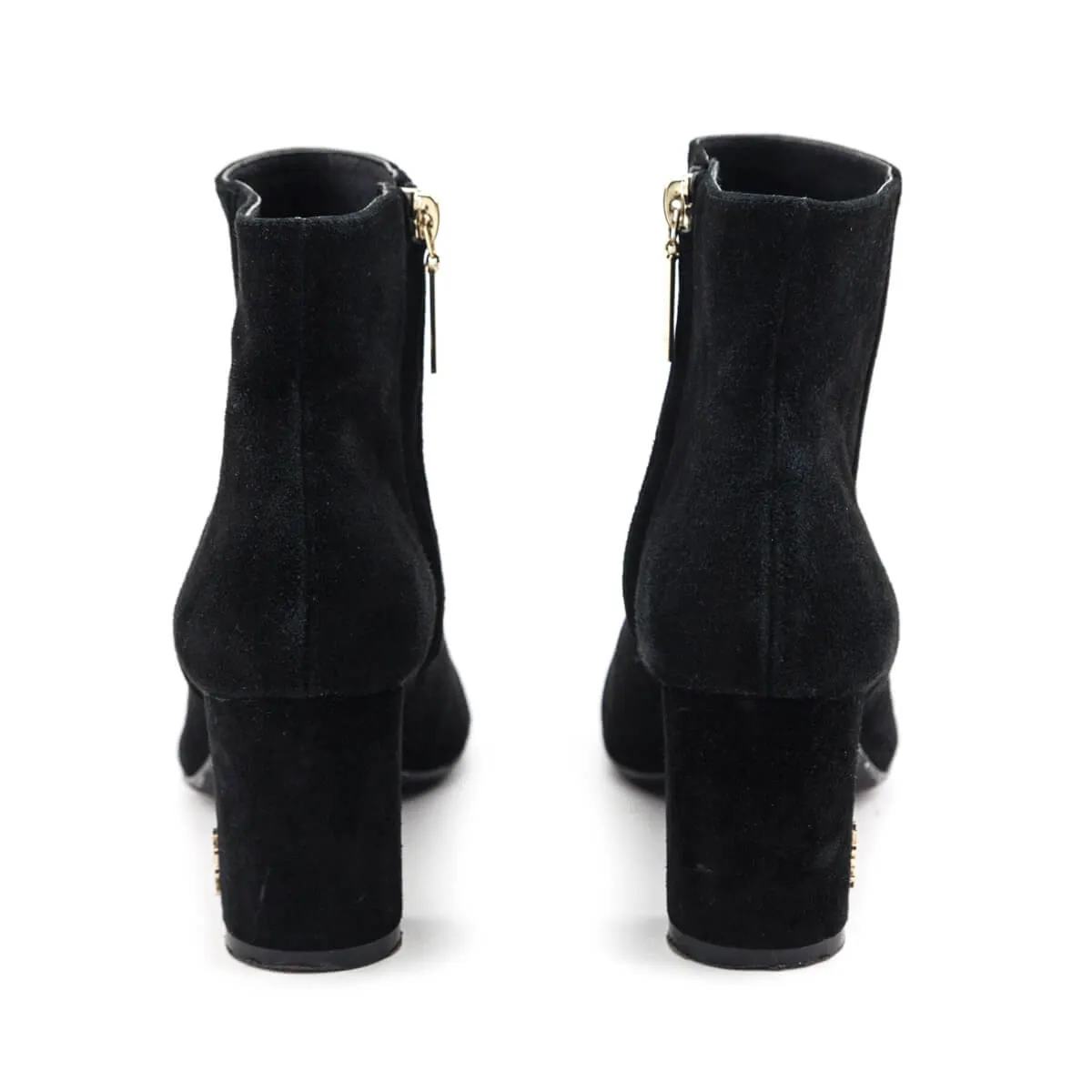 Saint Laurent Black Suede Boots Size US 6 | EU 36